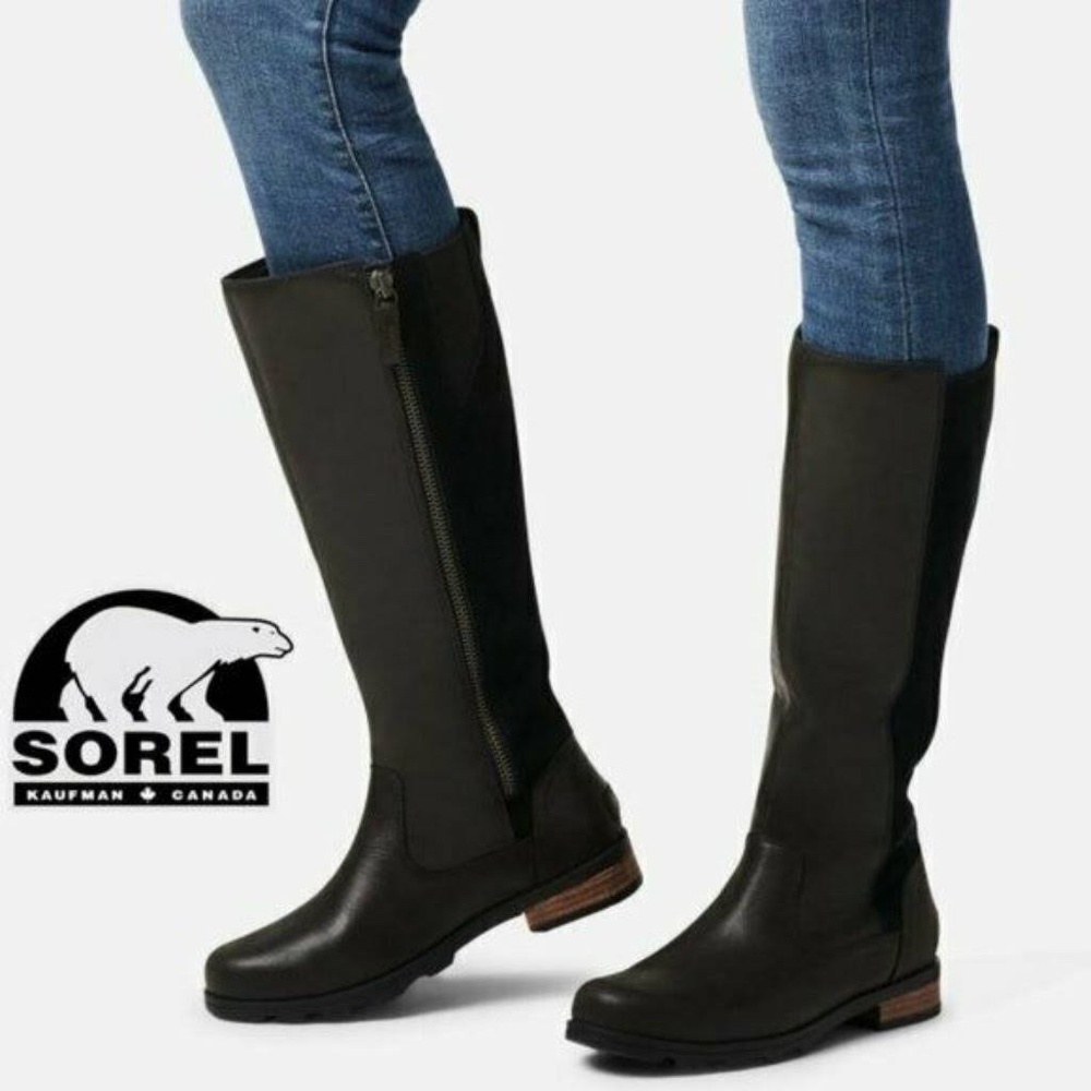 Sorel Black Winter & Rain Boots